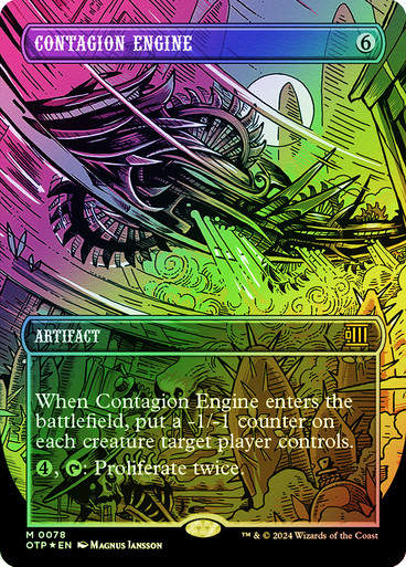 Contagion Engine (otp) (78) / Textured Foil