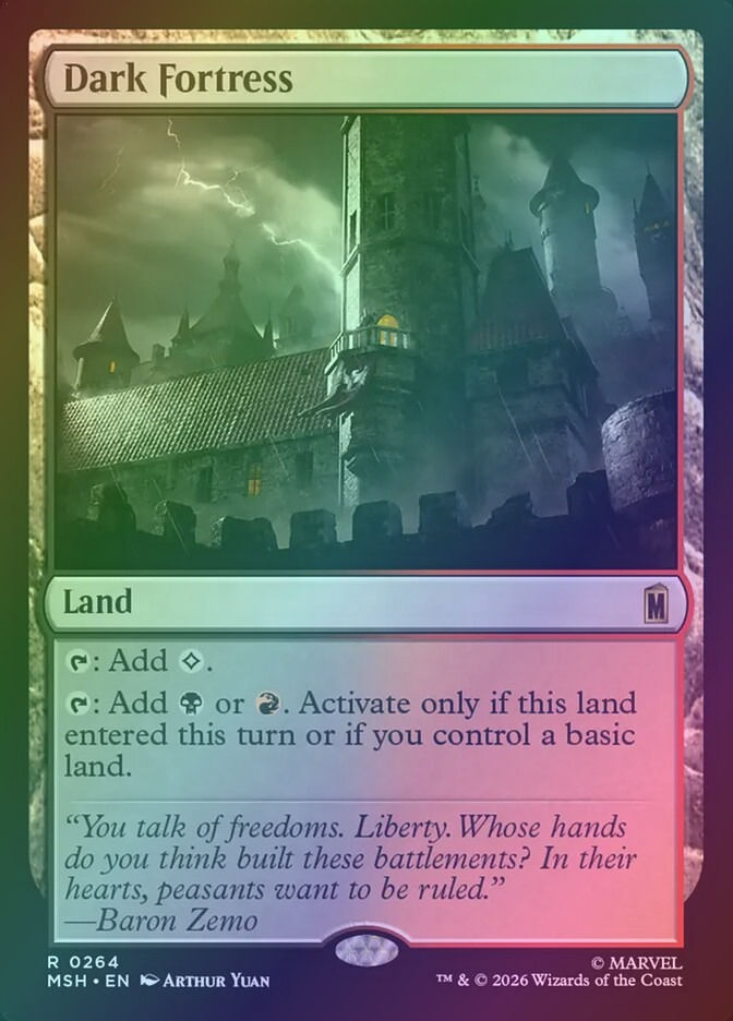 Dark Fortress (MSH) (264) / Foil