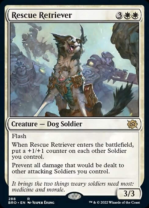 Rescue Retriever (BRO) / Set Booster