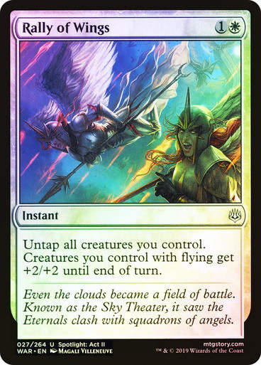 Rally of Wings (WAR) (27) / Foil