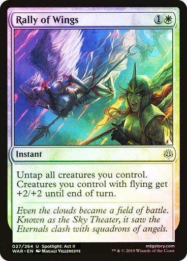 Rally of Wings (WAR) (27) / Foil