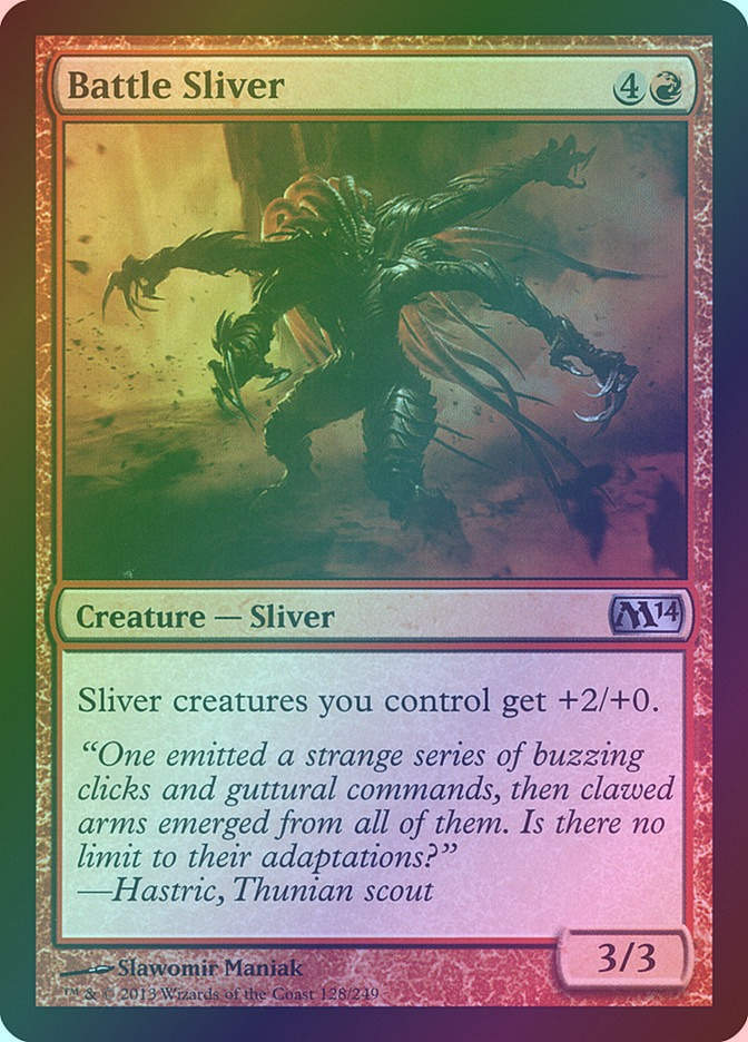 Battle Sliver (M14) (128) / Foil