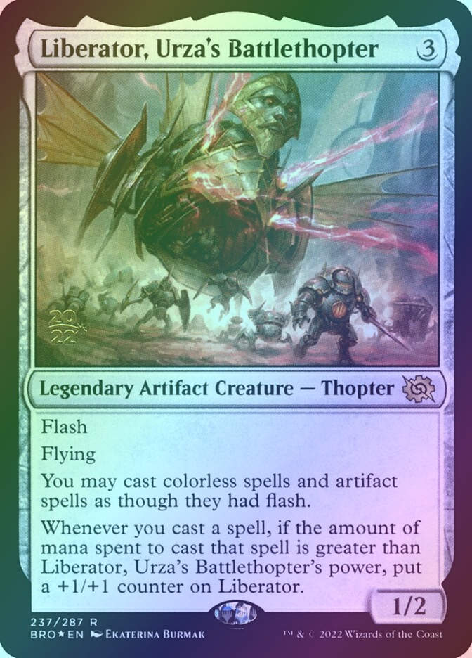Liberator, Urza's Battlethopter (PBRO) (237s) / Foil