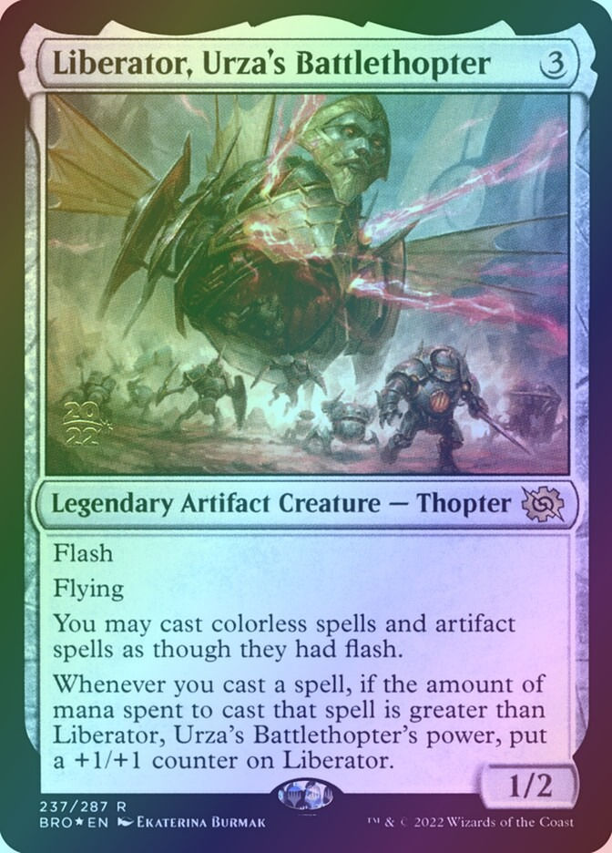 Liberator, Urza's Battlethopter (PBRO) (237s) / Foil