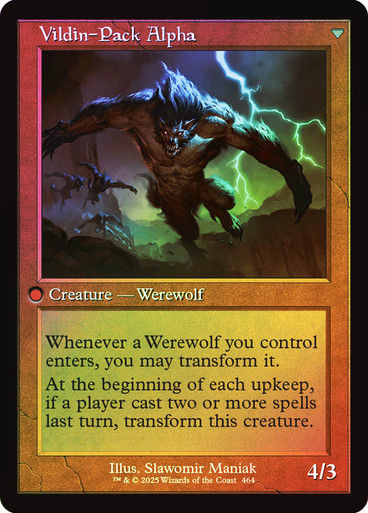 Geier Reach Bandit // Vildin-Pack Alpha (INR) (464) / Foil Retro — cara 2 de 2