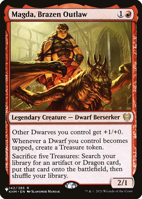 Magda, Brazen Outlaw (PLST) (KHM-142)