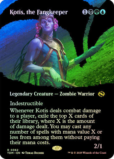 Kotis, the Fangkeeper (TDM) (362) / Foil / Showcase BL