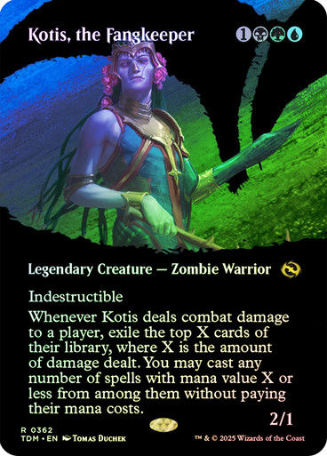Kotis, the Fangkeeper (TDM) (362) / Foil / Showcase BL