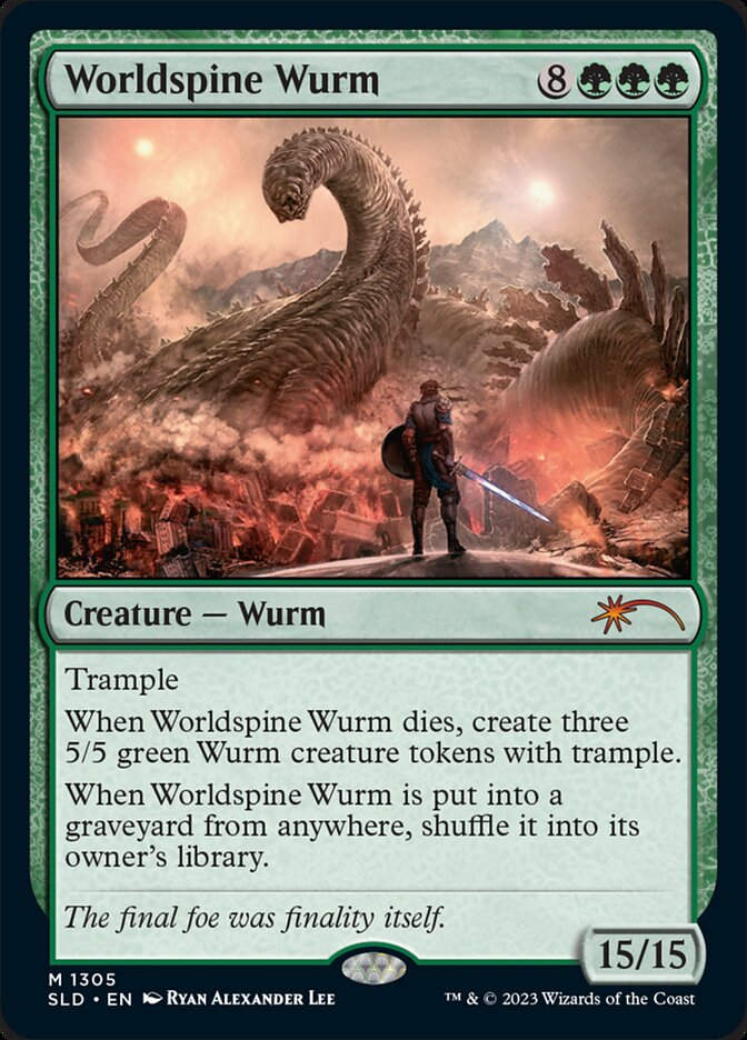 Worldspine Wurm (SLD) (1305)