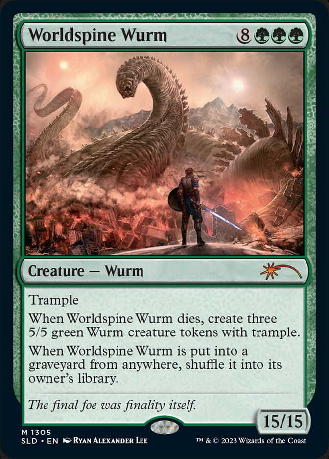 Worldspine Wurm (SLD) (1305)
