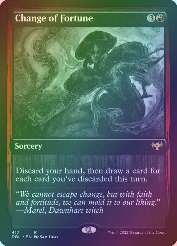 Change of Fortune (DBL) (417) / Foil