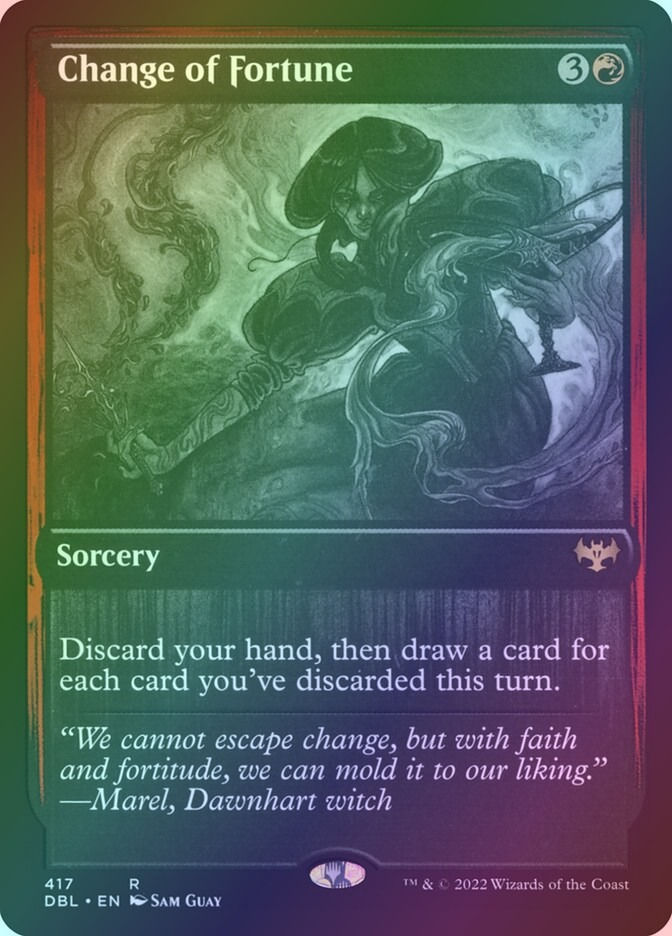 Change of Fortune (DBL) (417) / Foil