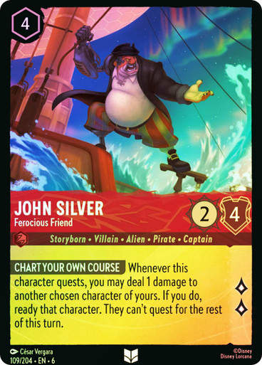 John Silver - Ferocious Friend (LOR_AZU) / Foil