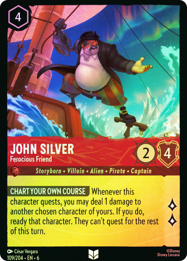 John Silver - Ferocious Friend (LOR_AZU) / Foil