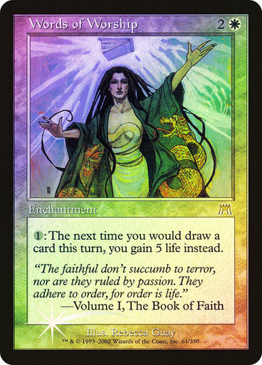 Words of Worship (ONS) / Foil