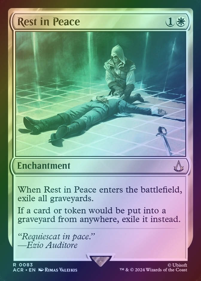 Rest in Peace (ACR) (83) / Foil