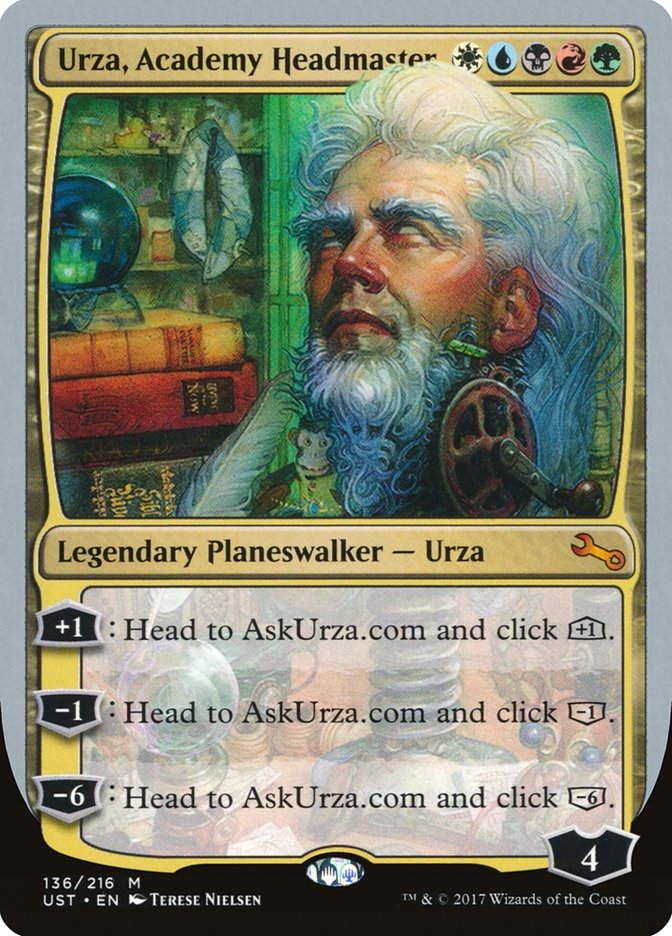 Urza, Academy Headmaster (ust)