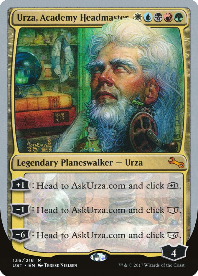 Urza, Academy Headmaster (ust)