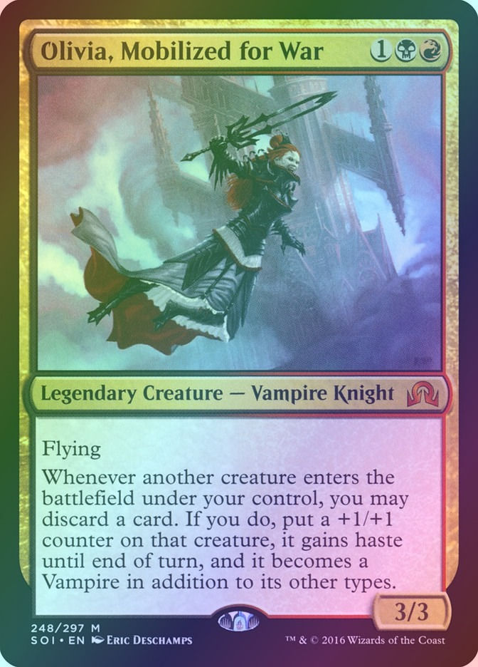 Olivia, Mobilized for War (SOI) (248) / Foil