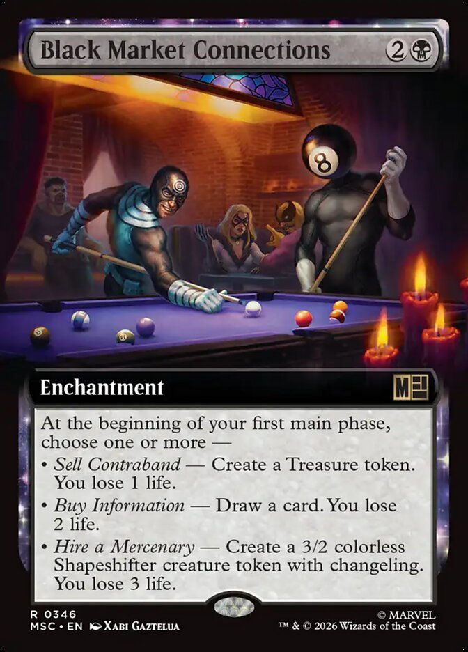 Black Market Connections (MSC) (346) / Extended Art