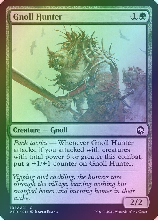 Gnoll Hunter (AFR) (185) / Foil