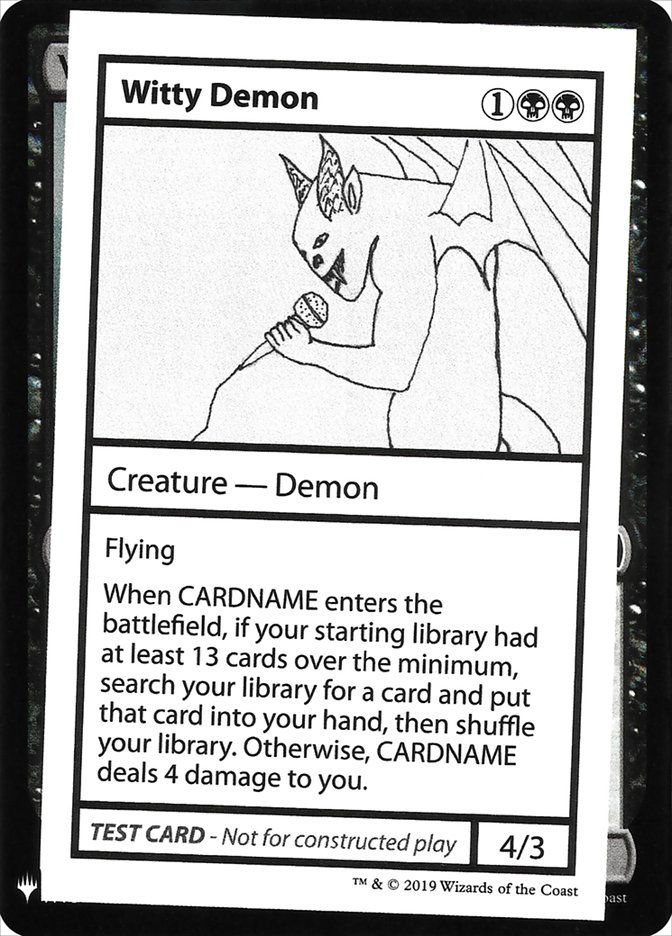 Witty Demon (CMB1) (50)