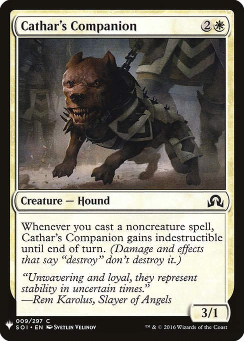 Cathar's Companion (PLST) (SOI-9)
