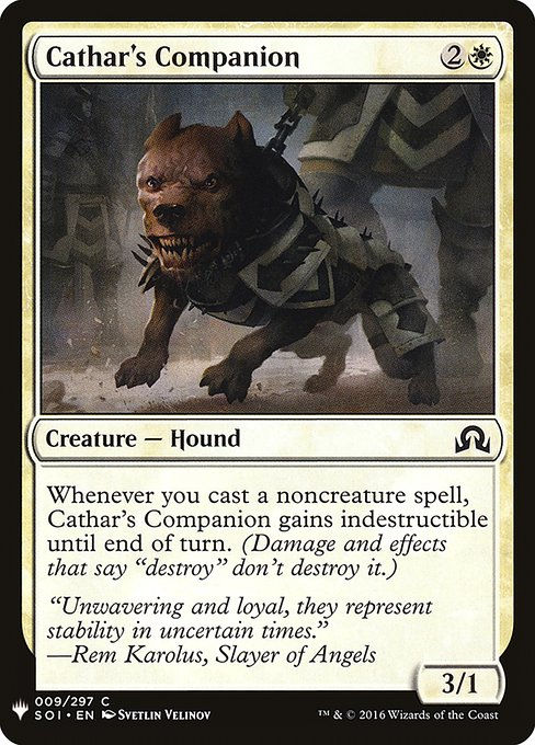 Cathar's Companion (PLST) (SOI-9)