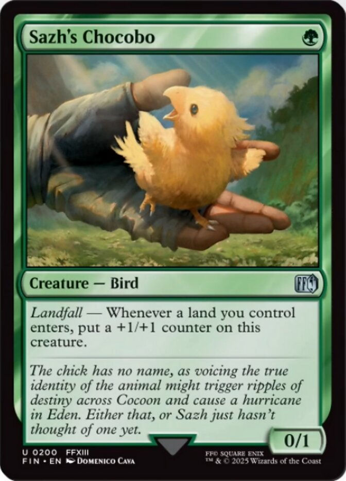 Sazh's Chocobo (FIN) (200)