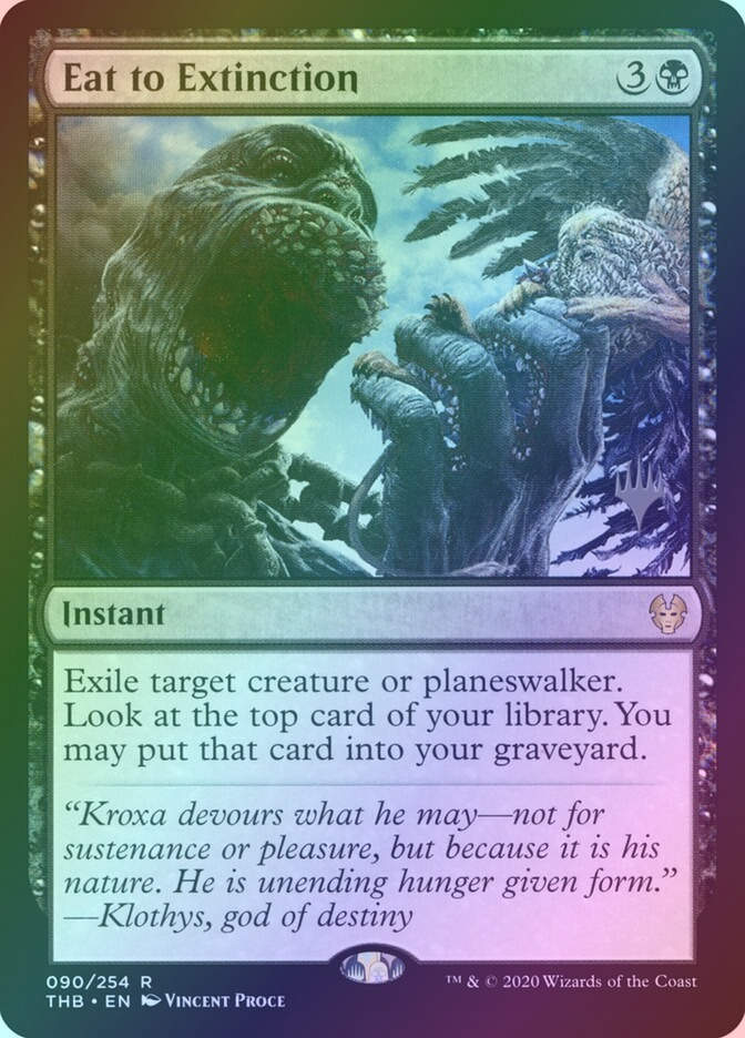 Eat to Extinction (PTHB) (90p) / Foil