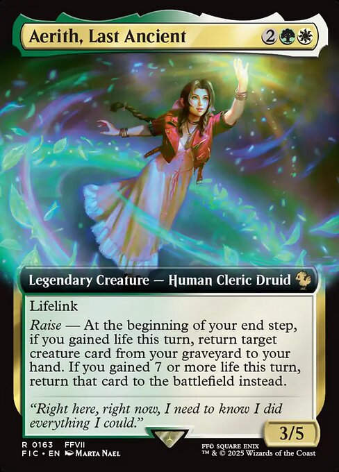 Aerith, Last Ancient (FIC) (163) / Extended Art