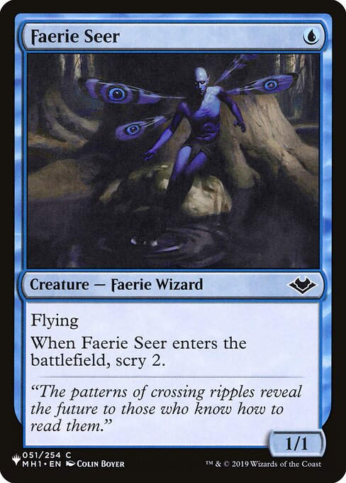 Faerie Seer (PLST) (MH1-51)