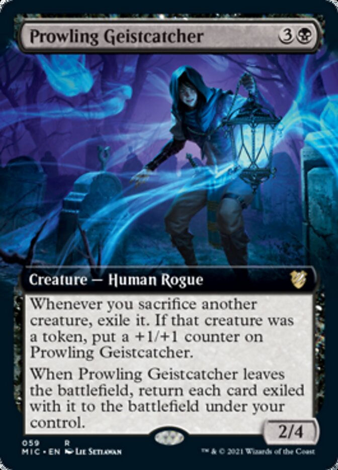 Prowling Geistcatcher (MIC) / Extended Art