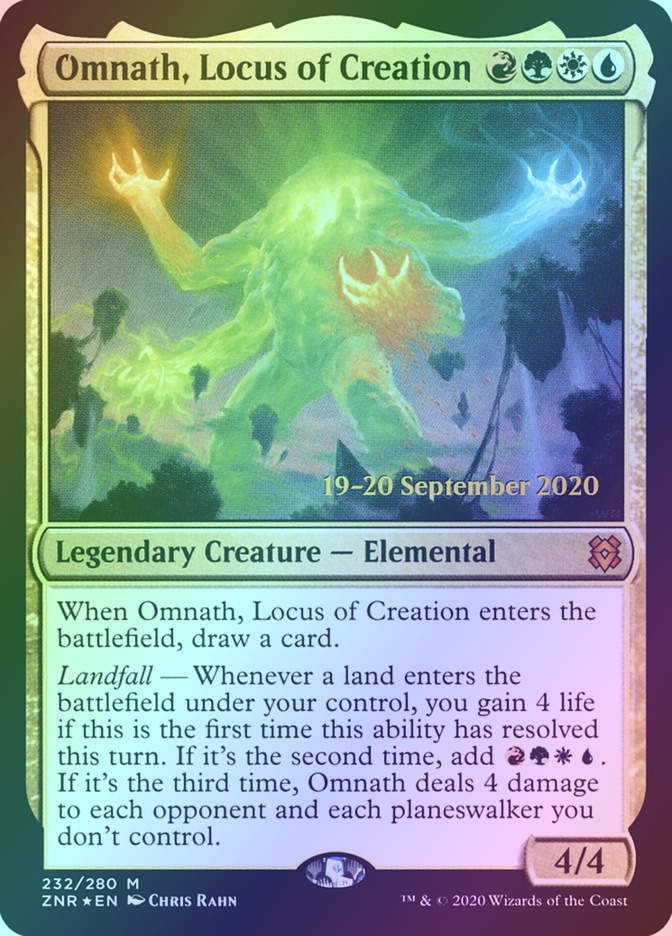 Omnath, Locus of Creation (PZNR) (232s) / Foil