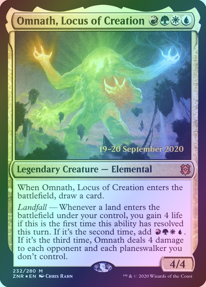 Omnath, Locus of Creation (PZNR) (232s) / Foil