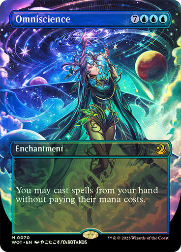 Omniscience (wot) / Anime Borderless Foil
