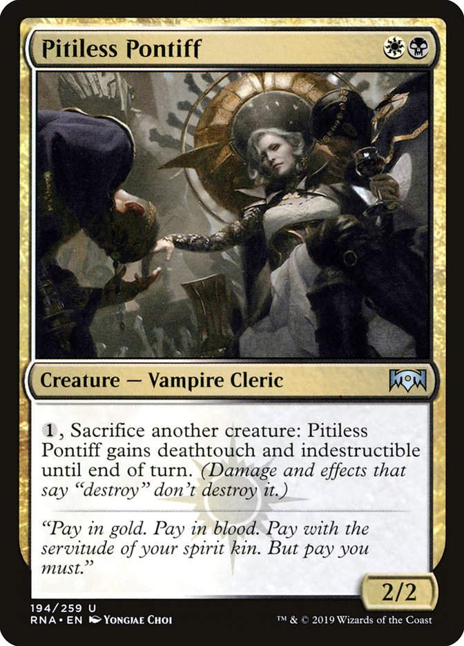 Pitiless Pontiff (RNA) (194)