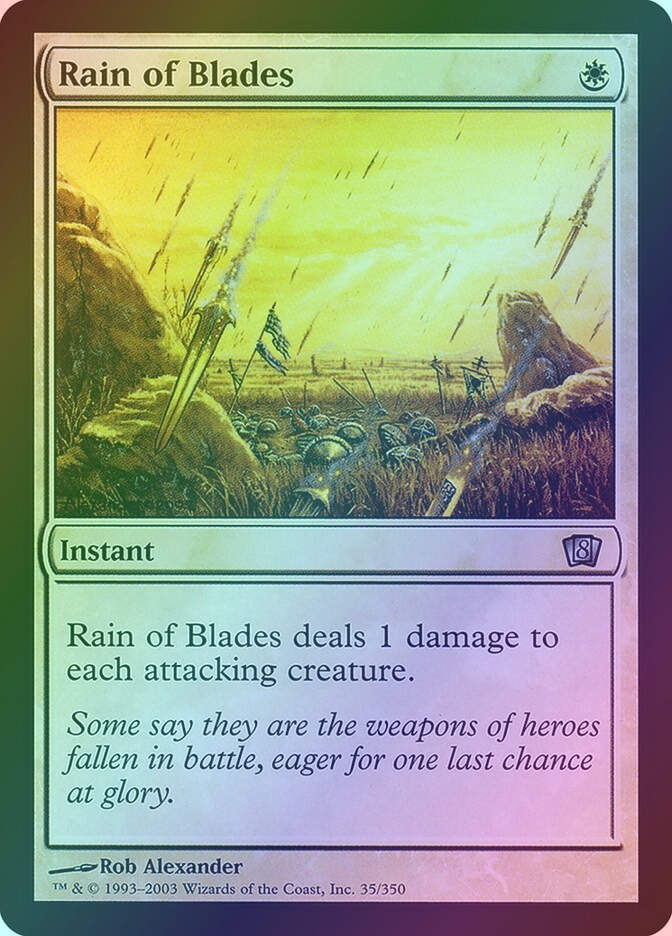 Rain of Blades (8ED) (35★) / Foil