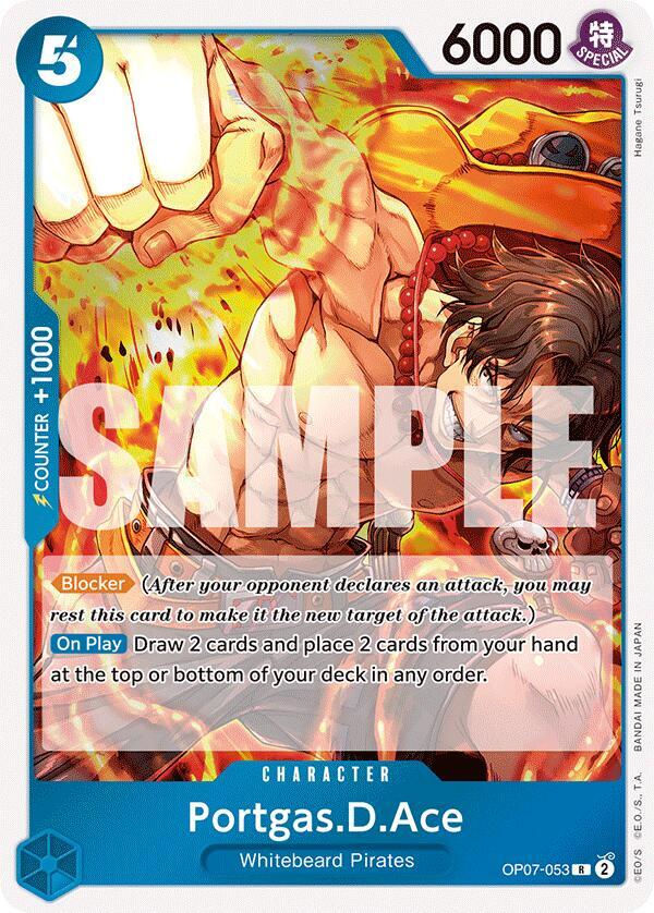 Portgas.D.Ace (053) (OP07-053) / Foil