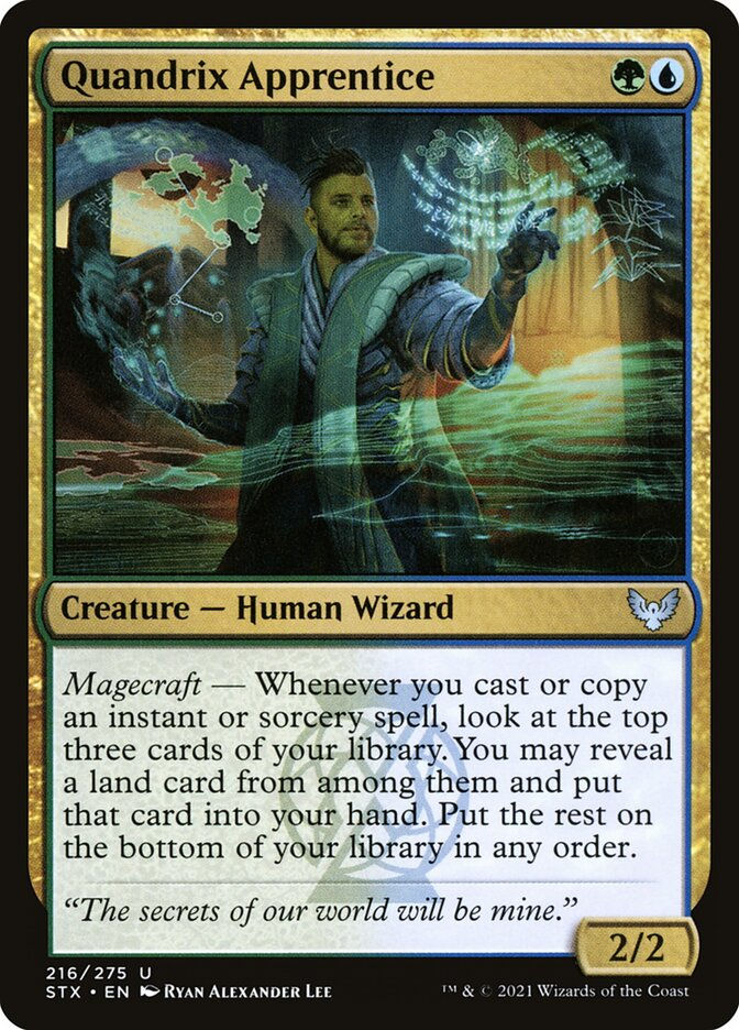Quandrix Apprentice (STX) (216)