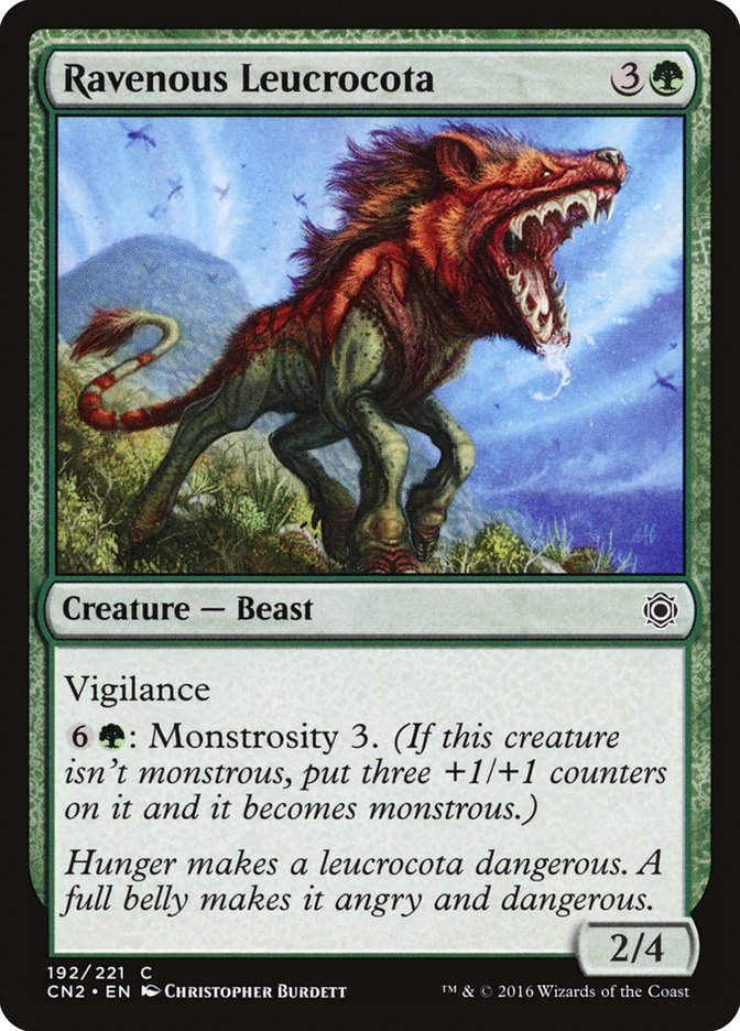 Ravenous Leucrocota (cn2)