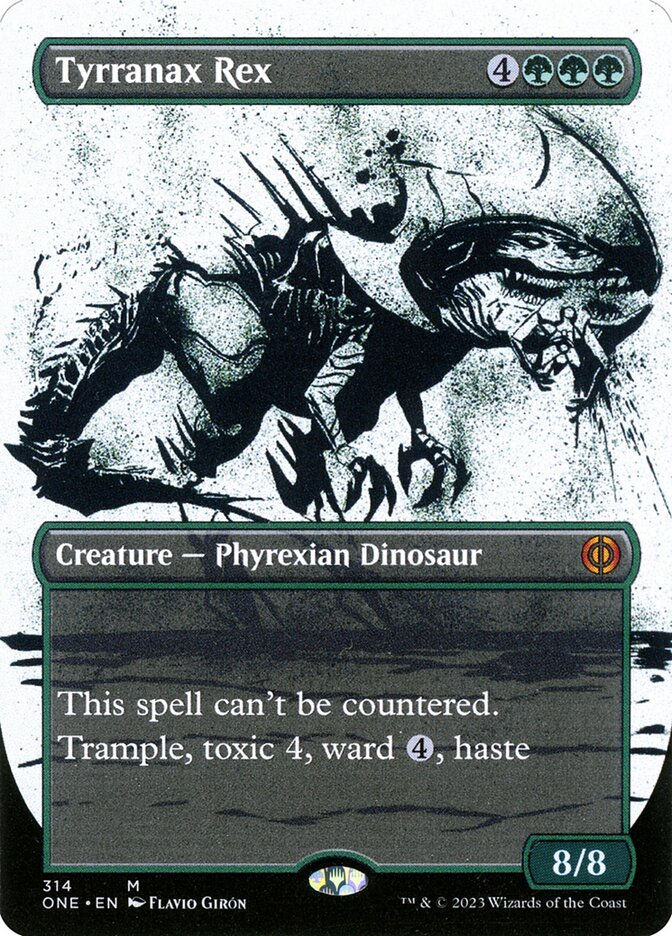 Tyrranax Rex (ONE) (314) / Borderless / Showcase