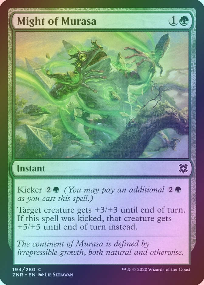 Might of Murasa (ZNR) (194) / Foil