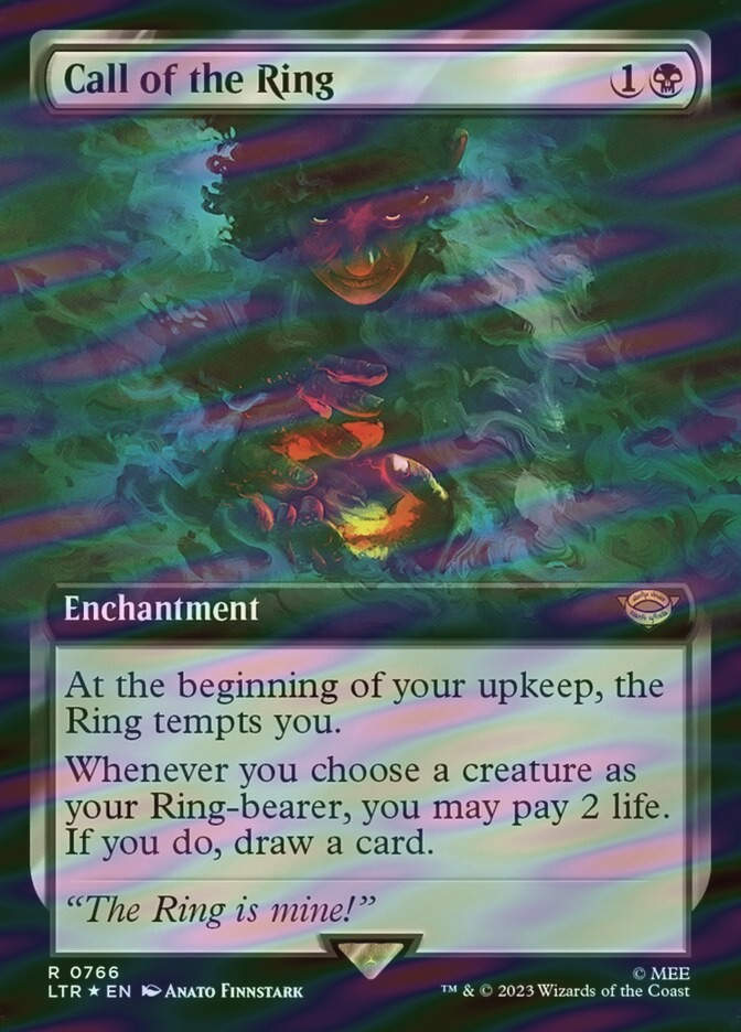 Call of the Ring (LTR) (766) / Extended Art / Surge Foil