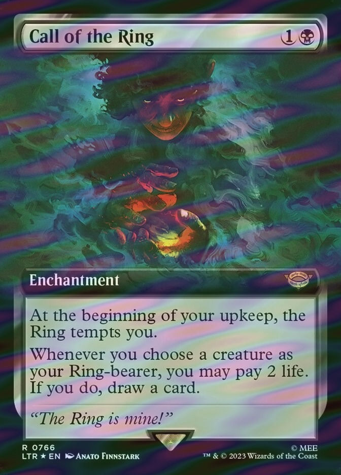 Call of the Ring (LTR) (766) / Extended Art / Surge Foil