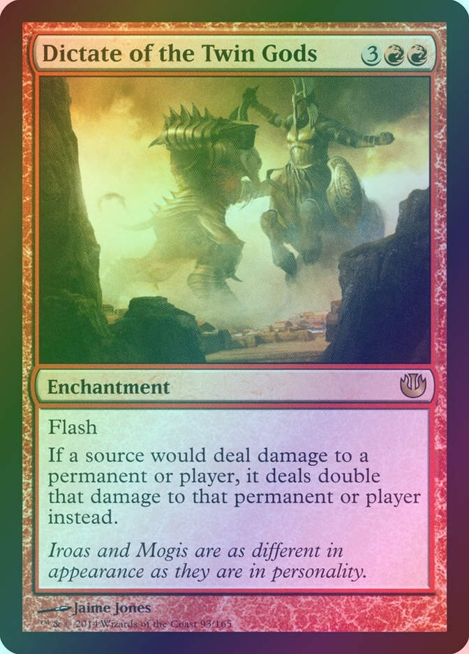 Dictate of the Twin Gods (JOU) (93) / Foil