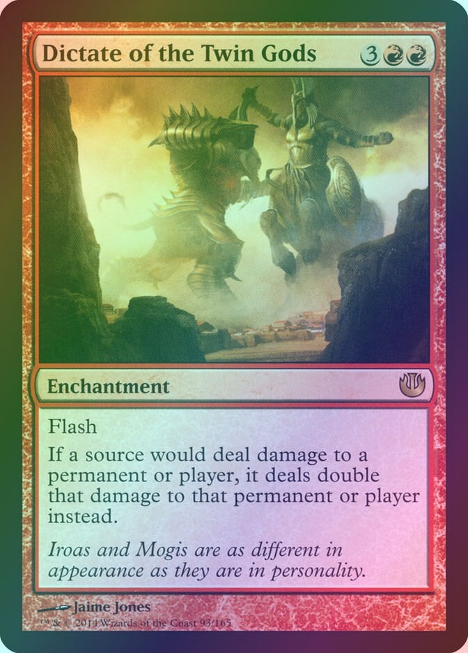 Dictate of the Twin Gods (JOU) (93) / Foil