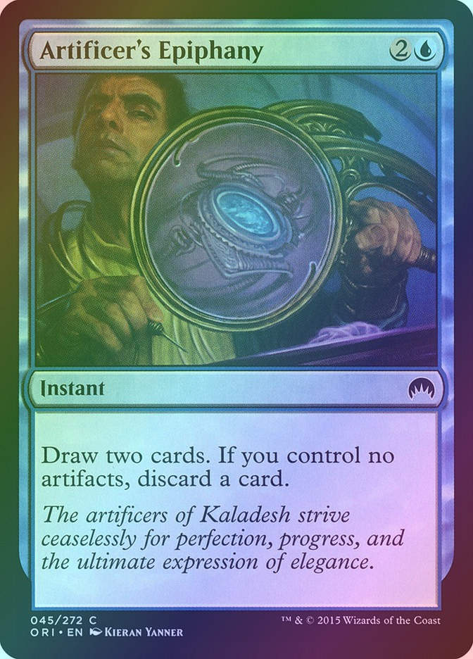 Artificer's Epiphany (ORI) (45) / Foil
