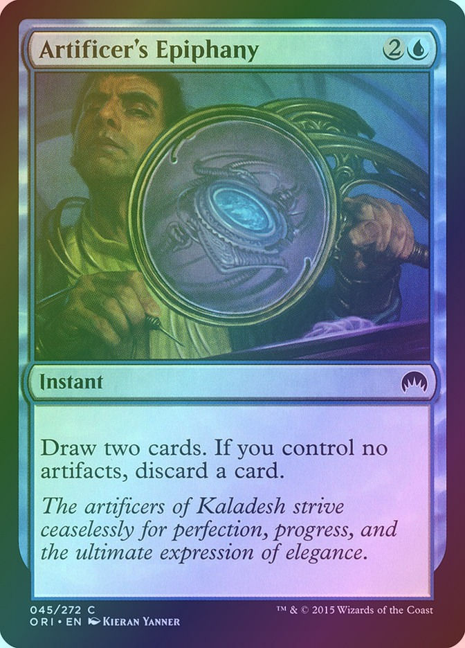 Artificer's Epiphany (ORI) (45) / Foil