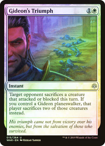 Gideon's Triumph (WAR) (15) / Foil